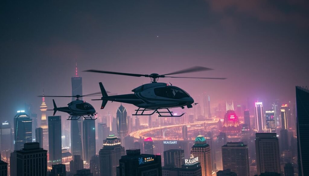 Helicopters in Movies