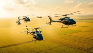 Agricultural Helicopters for Aerial Spraying and Crop Management: Uses, Benefits, and Safety Tips