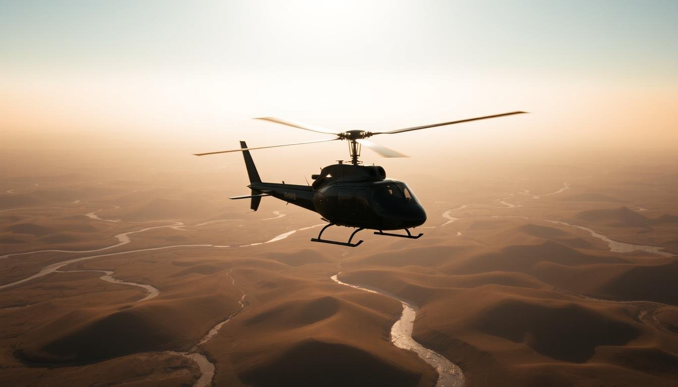 how far can helicopters travel