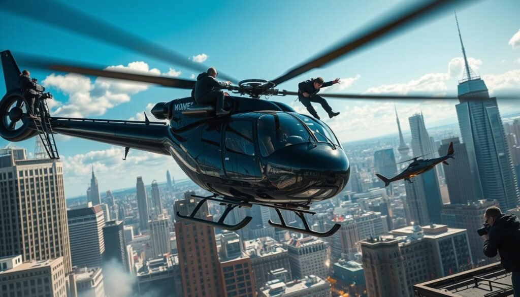 Filming Helicopter Stunts in Blockbuster Movies
