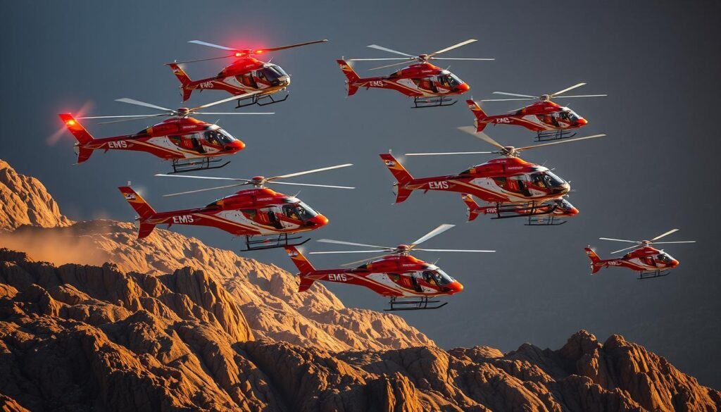 Rescue and EMS Helicopters