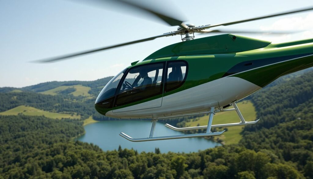 eco-friendly helicopter tourism